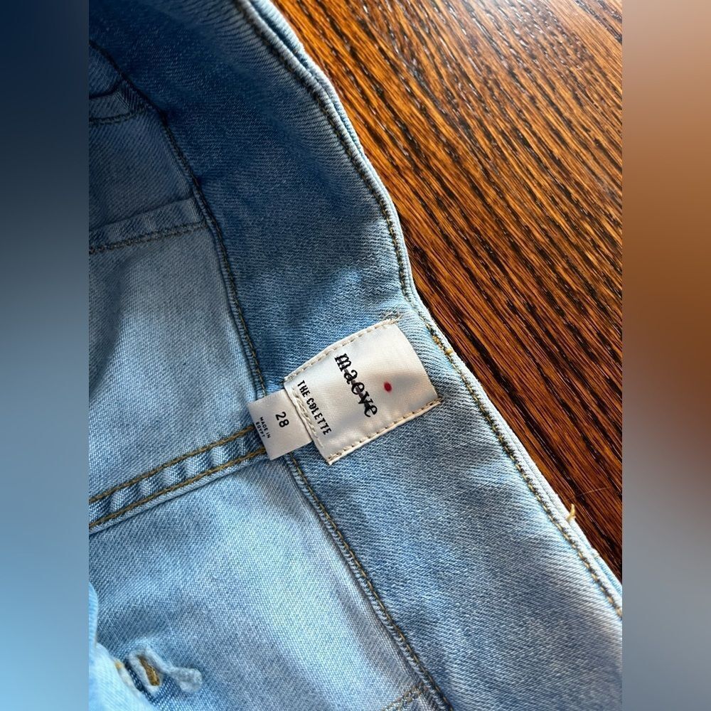 Anthropologie Maeve The Colette Blue Jeans size 28 - Picture 3 of 3